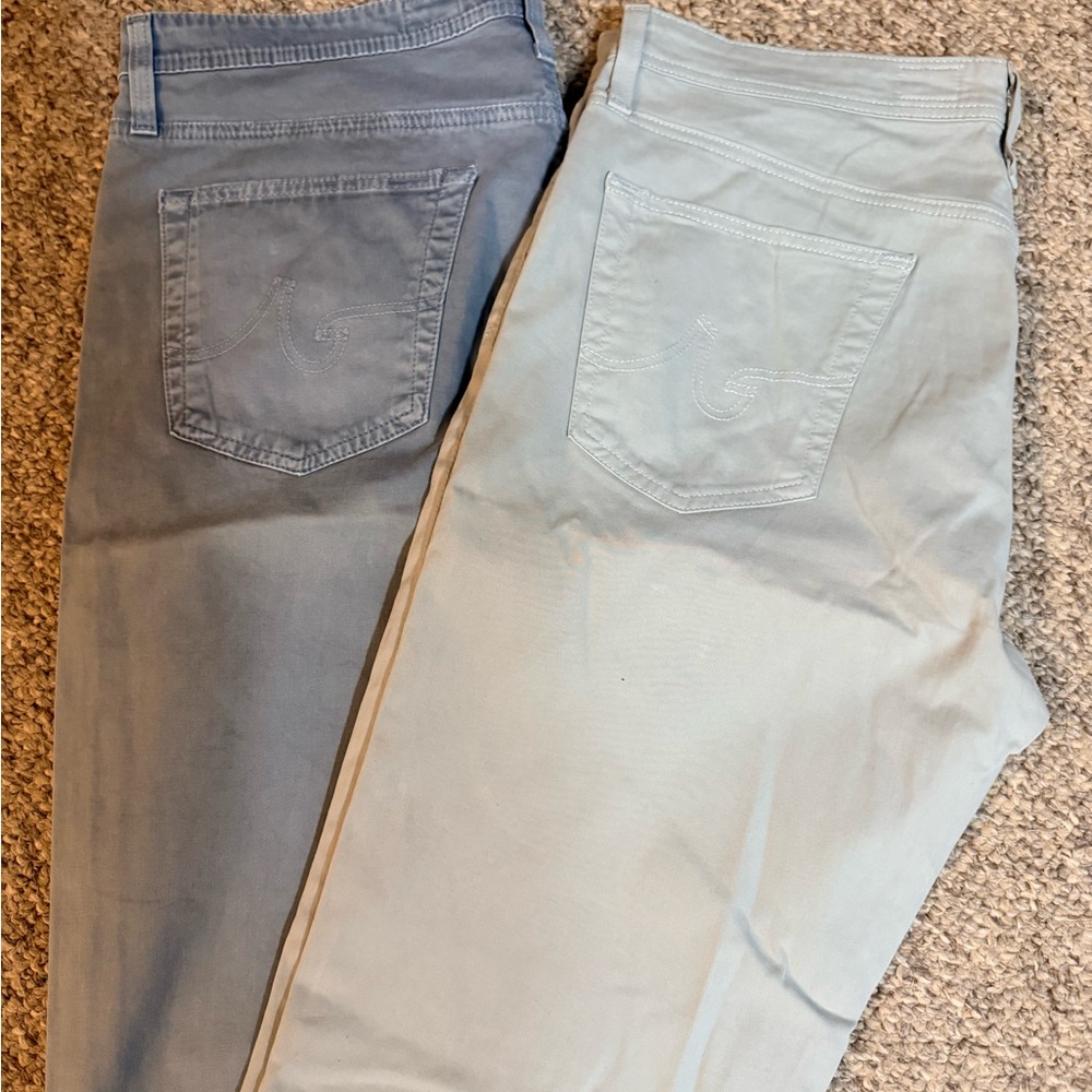 Ag Adriano Goldschmied Light Blue Jeans